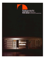 Nakamichi RX-202-Brochure